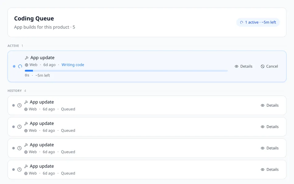 Coding Queue in SpeqForge